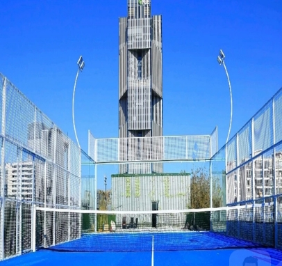 Panoramic Padel court Is a new world for sports lovers